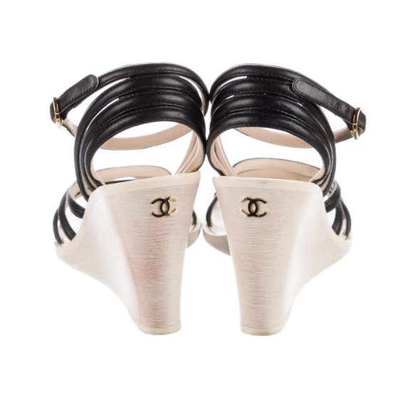 Chanel wedge sandals - Picture 3 of 6